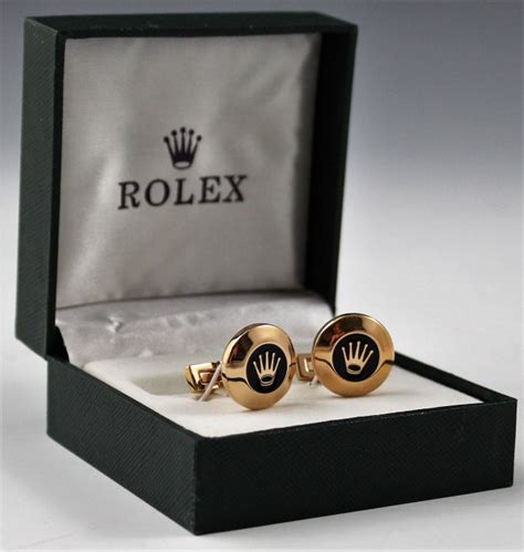 rolex cufflinks original